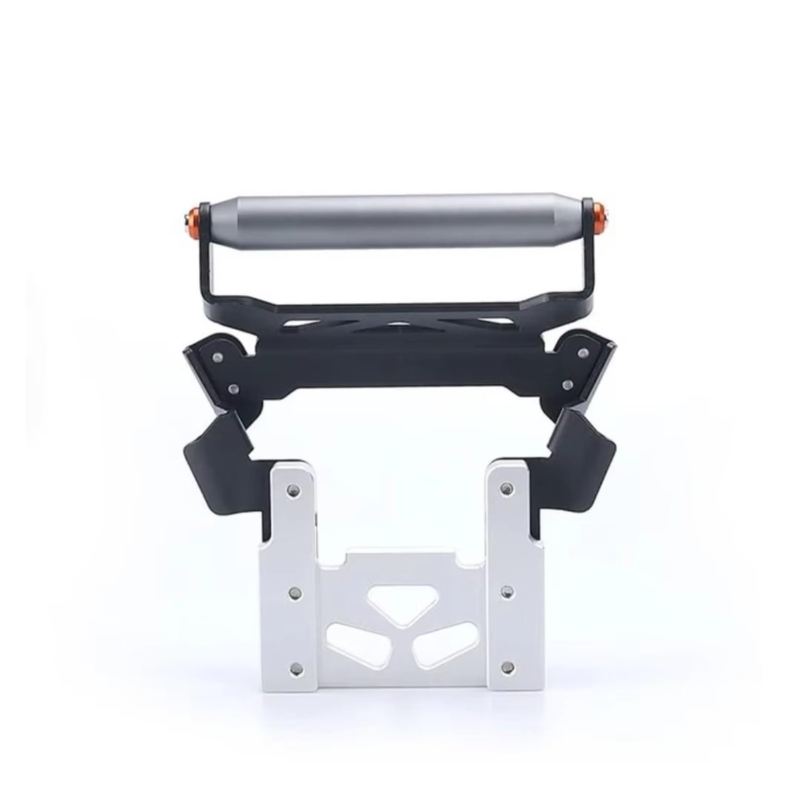 GPS Navigation Motorradhalterung Für NSS350 2021 2022 2023 Motorrad Navigation Halterung GPS Telefon Halter Halterung Ständer(22mm -Silver) von ZJYZYQ