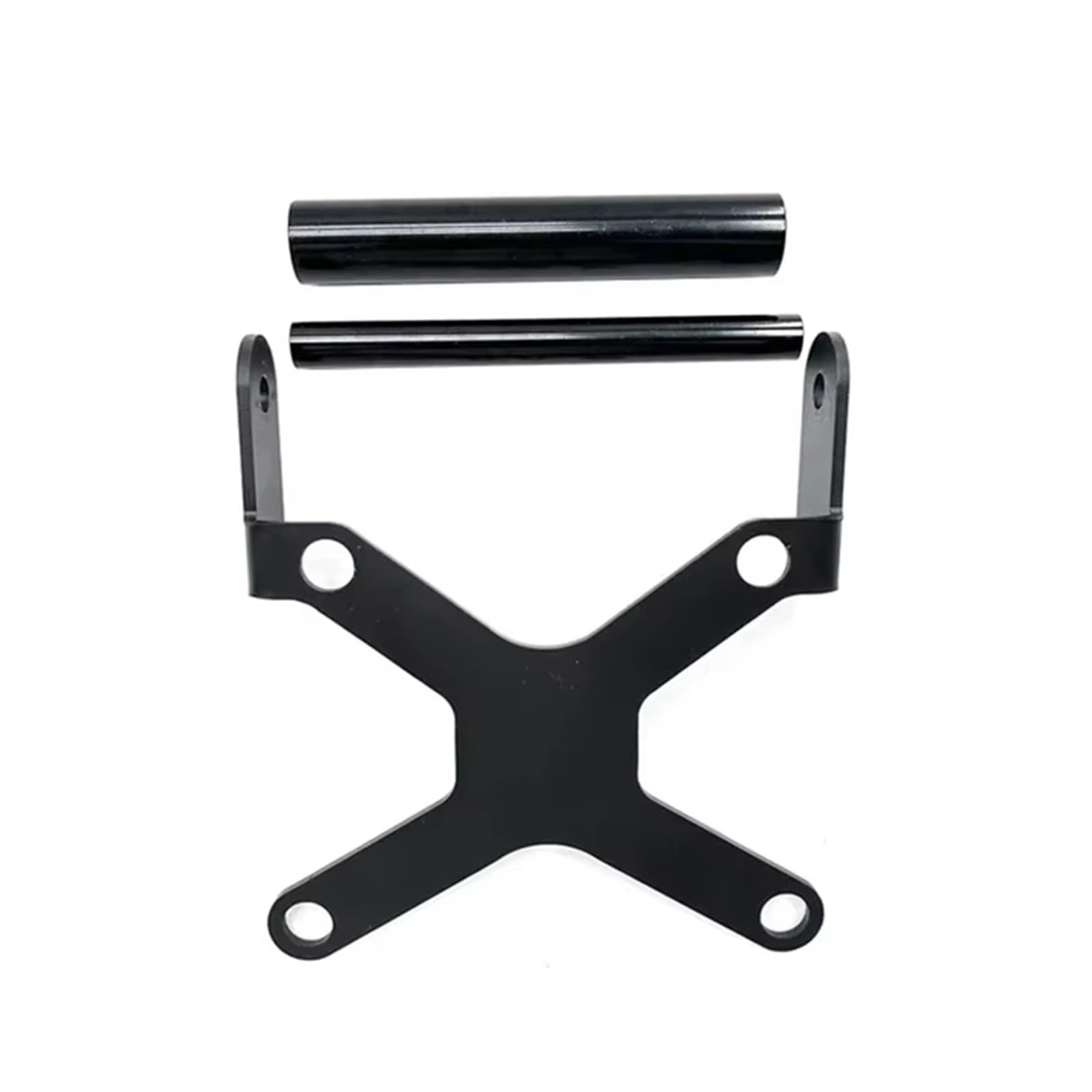 GPS Navigation Motorradhalterung Für Royal Für Enfield Für Himalayan 450 2024-2025 Motorrad CNC Telefon Halter Stehen GPS Navigation Platte Halterung Navigation Halter(Black 12mm-22mm) von ZJYZYQ