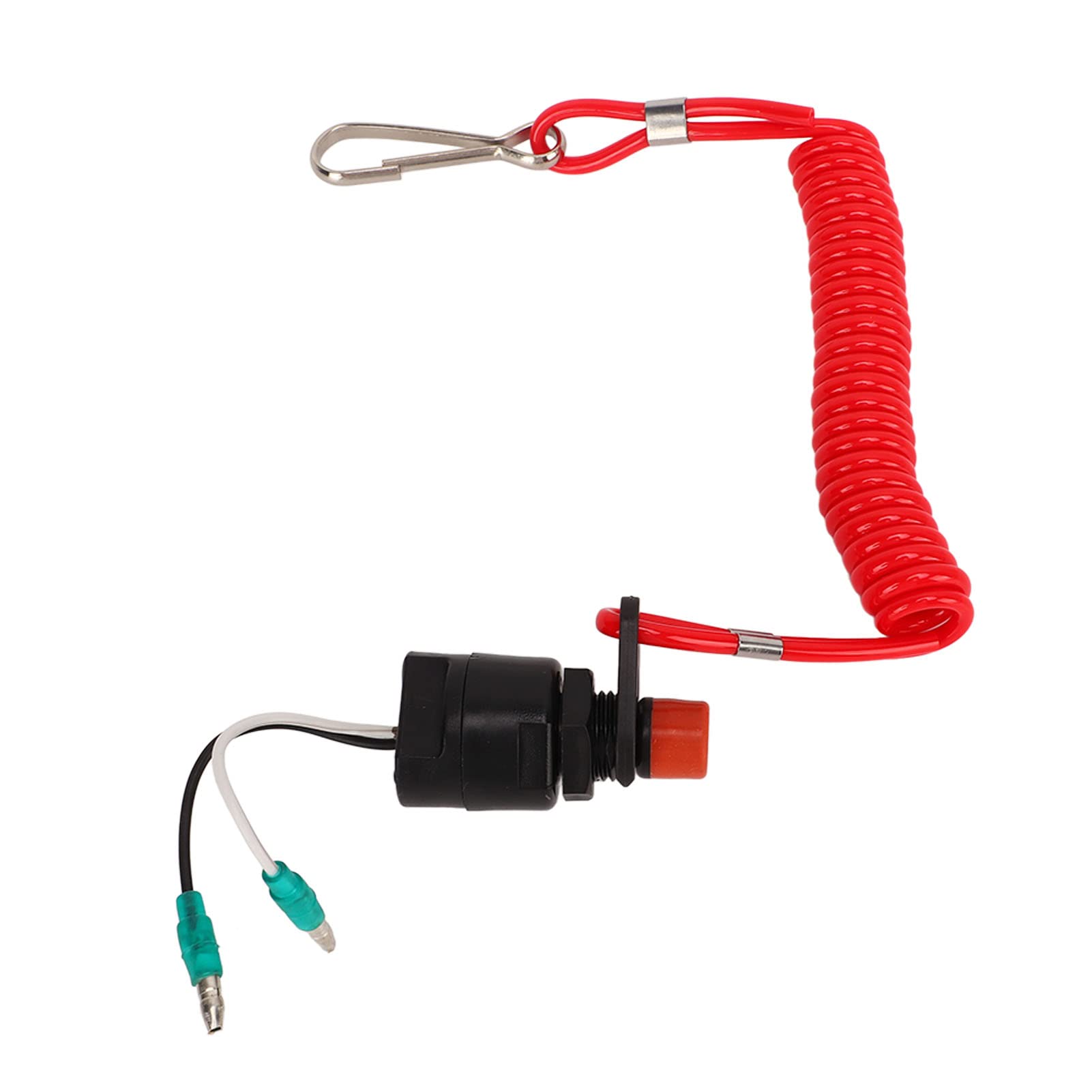 Boat Training Switch Lanyard, ABS Boat Training Switch mit Leichtem Schalter Lanyard für Außenborder Motor Boat Training Switch Lanyard, ABS Boat Training Switch mit Leichtem Schalter Lanyard für Außenborder Motor von ZJchao