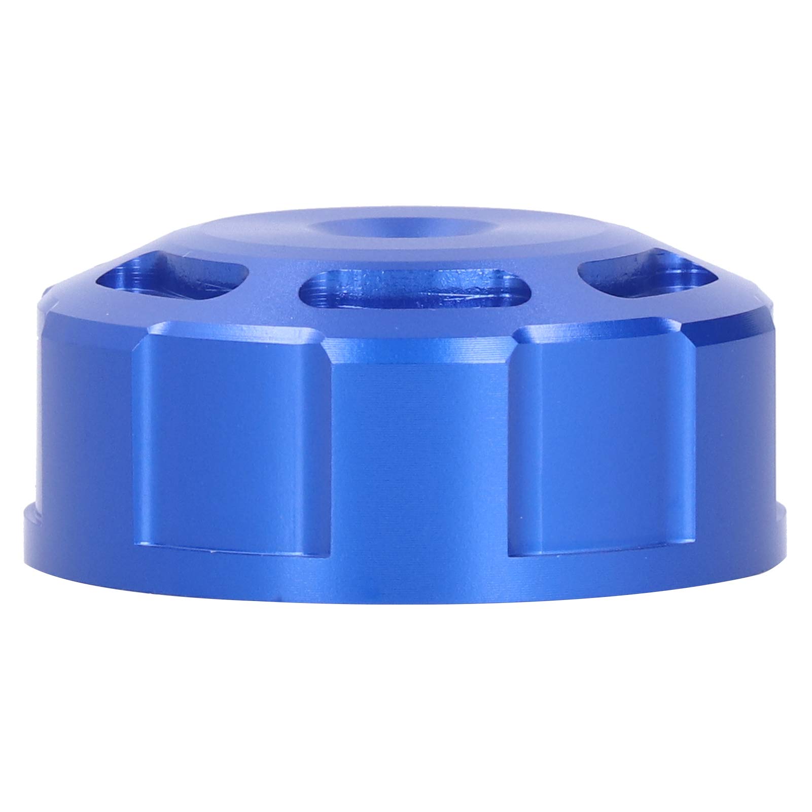 Bremsflüssigkeitsbehälter, Bremsflüssigkeitskappe Aluminium-Legierung Öltankabdeckung 39 X 39 Mm Bremsbehälter für MT-125 YZF R1 YZF R25 (BLUE) von ZJchao
