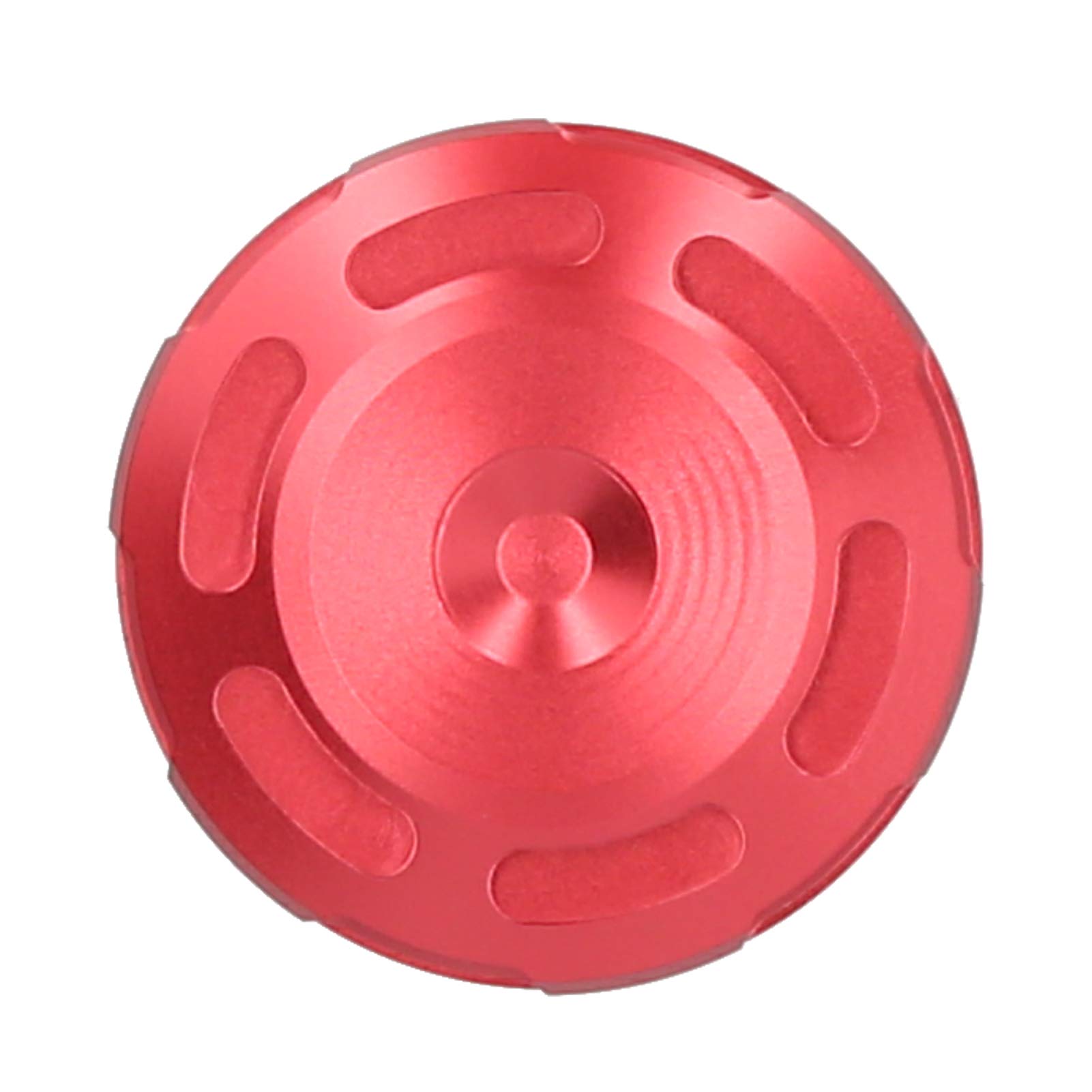 Bremsflüssigkeitsbehälter, Bremsflüssigkeitskappe Aluminium-Legierung Öltankabdeckung 39 X 39 Mm Bremsbehälter für MT-125 YZF R1 YZF R25 (Rot) von ZJchao