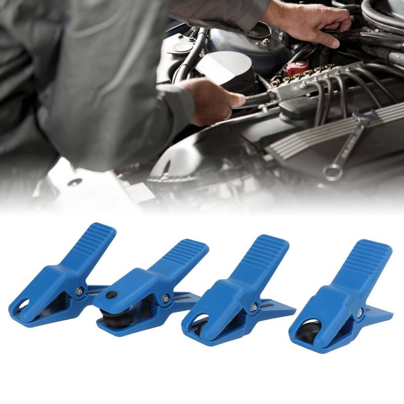 Bremsleitungsklemme, 4pcs Fluid Line Stoppers Bremslinie Stopper -Werkzeugkit mit Leckage Impact Nylon Kunststoffleitungen Stopper -Kit für die Servolenkung Verhindern von ZJchao