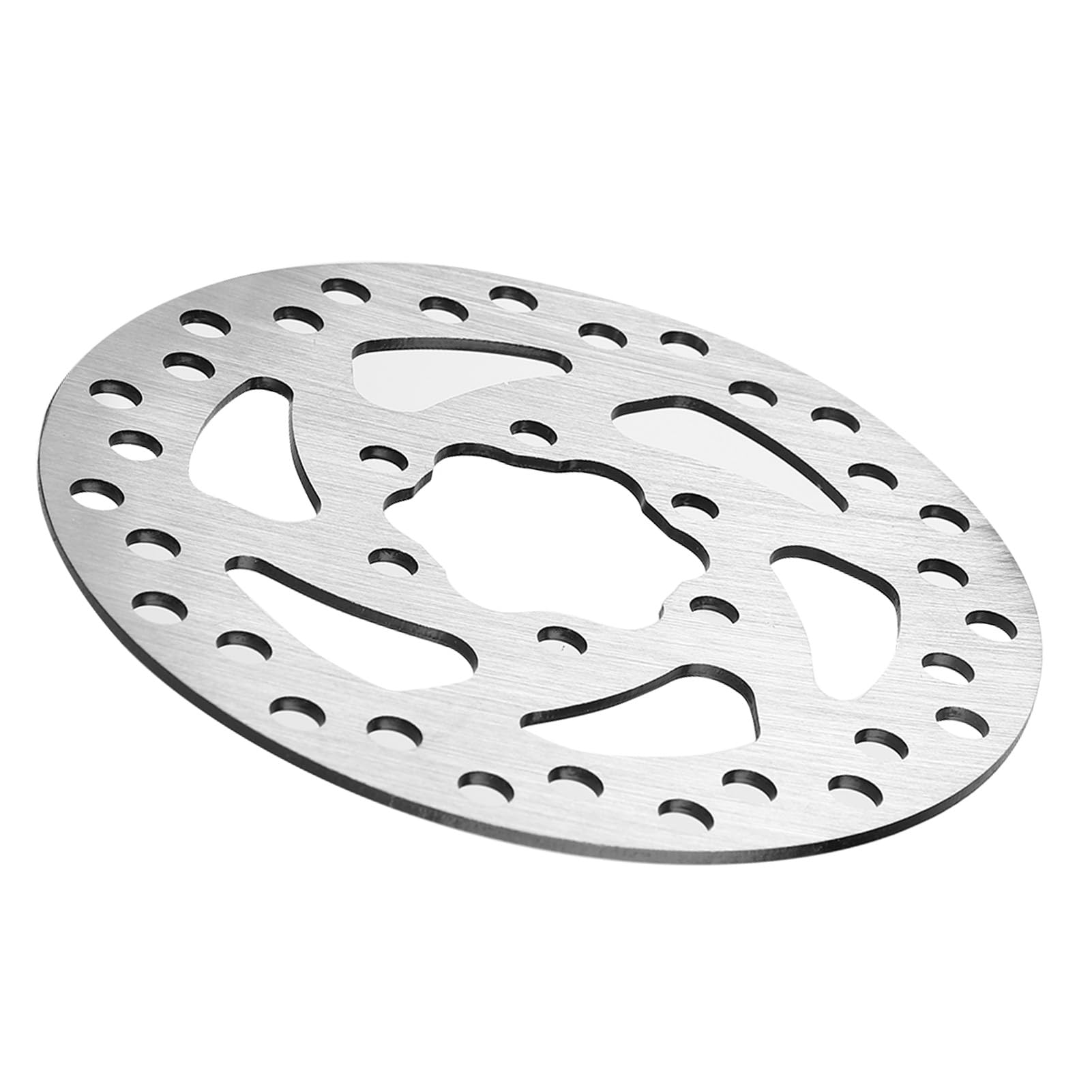 Bremsscheibe aus Rostfreier Stahl mit Hoher Wärmeissipation für Mountainbike, Anti-Korrosion, Leichtes, Langlebiges, Wunderbarer Bremsleistung, Geeignet für Fahrradbremsbeläge (120 mm) von ZJchao