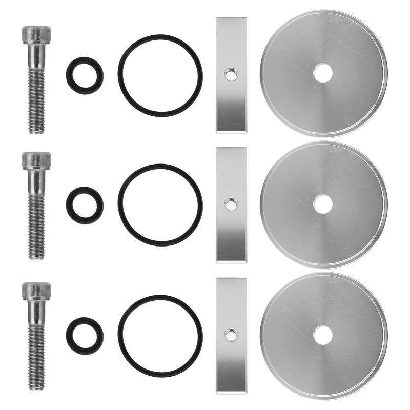 Freeze -Stecker -Kit, Einfrieren -Stecker -Installationstool mit Zubehör 15pcs Aluminium Freeze Plug Kit für Engine 1989-2007 5.9L 12/24 Ventil von ZJchao