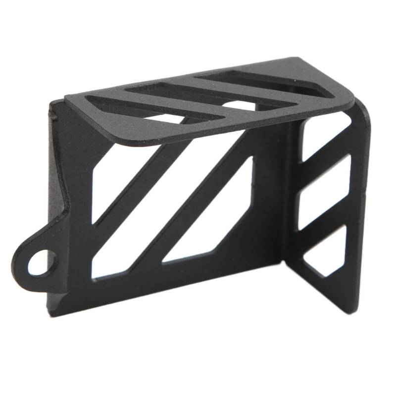 Heckbremspumpe Schutzabdeckung, Ohrbremspumpe Schutzabdeckung Kohlenstoffstahl Heckflüssigkeit Reservoir Deckung Ersatz Heckbremsflüssigkeit Reservoir Schutzhütte Heckbremspumpe Schutzschutz (Black) von ZJchao