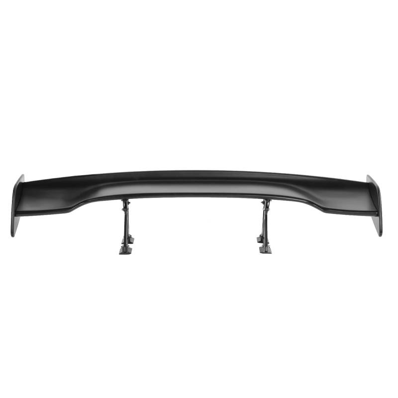 Heckspoilerflügel, Autoflügel ABS + Aluminiumlegierung Rennspazierschwankung Lippenflügel mit Installation Tool Car Spoiler für Limousine Matte Schwarz von ZJchao
