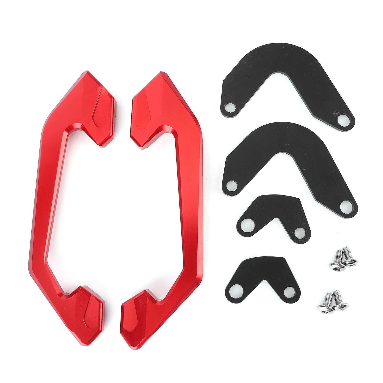 Motorrad -Beifahrergriffe, Motocycle -Fahrgaber Handschiene Motorrad Rücksitz Grabstange Passagier Lenker Aluminium Legierung für CB650R/CBR650R 2019-2020 von ZJchao