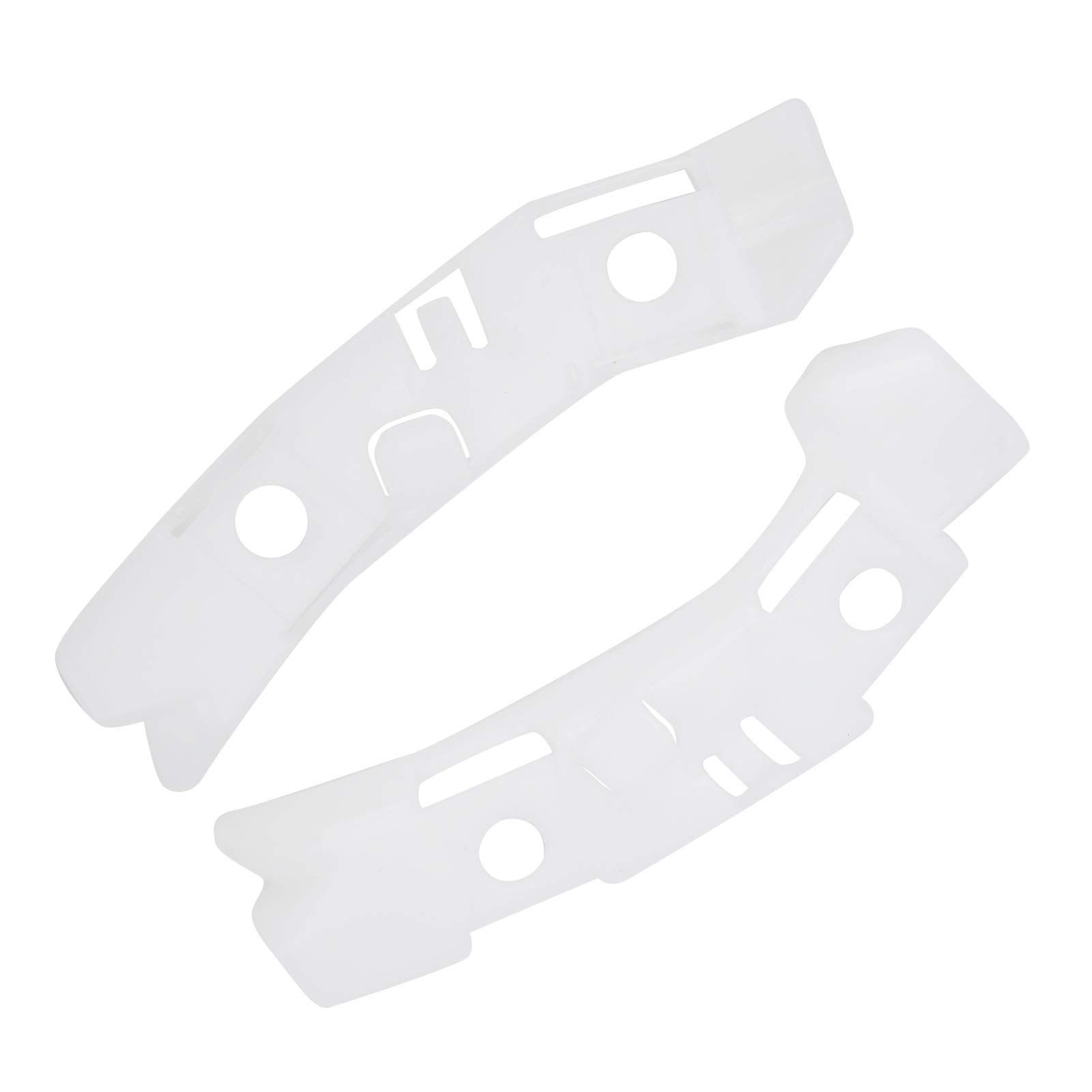 Stoßfängerhalterung, Stoßfängerunterstützungshalter 2PCS Vordere Stoßstange Support Bracket Set Car Modification Zubehör für 208 Stoßfängerhalterung, Stoßfängerunterstützungshalter 2PCS Vordere Stoßstange Support Bracket Set Car Modification Zubehör für 208 von ZJchao