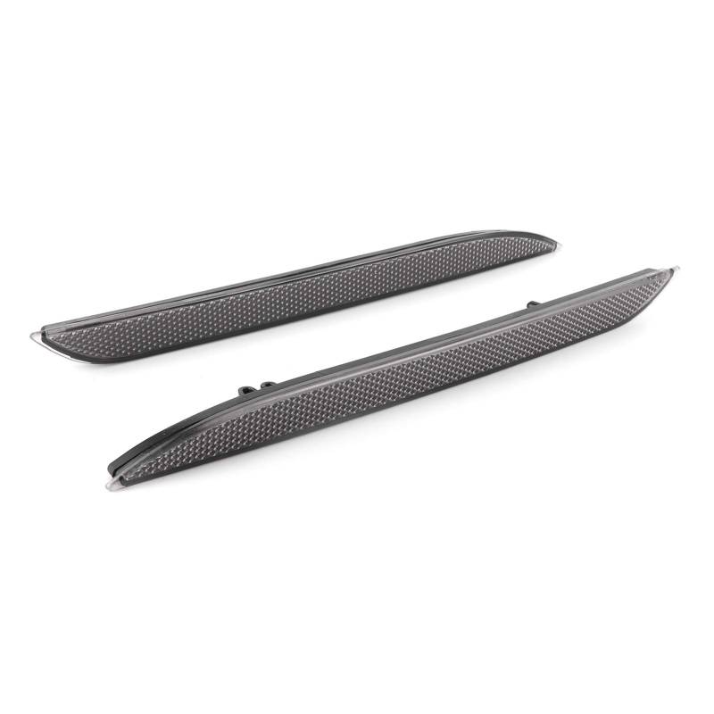 ZJchao Heck Stoßfängerreflektor, Sicherheitsreflektoren Auto Warnreflektor 2PCs Rotes Heck Stoßfänger Lichtreflektor 251 Mm Länge Zur Verbesserung der Sicherheit von ZJchao