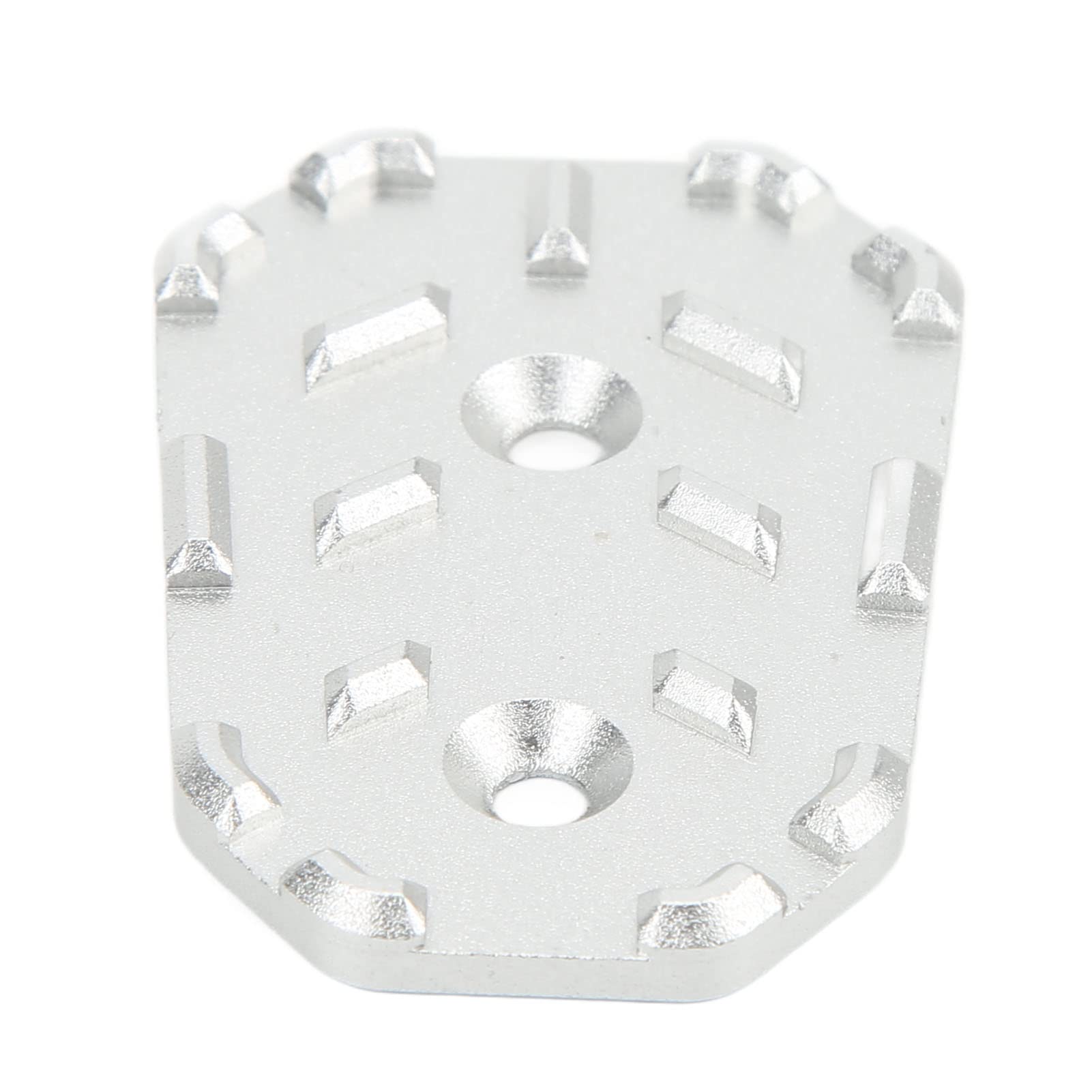 ZJchao Motorradbremspedal, Motorrad -Pedal -Pad Bremshebel Pedal Extender Erweiterung Vergrößerung Pad CNC Aluminiumlegierung Motorradzubehör Ersatz Aluminiumbremspedal für (Silver) von ZJchao