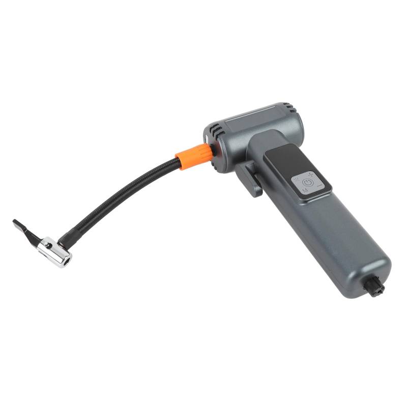 ZJchao Schnurloser Reifeninflator mit Digitalem Druckmessgerät LED Lest Hage Hammer Sicherheitsgurt Cutter Smart Air Pump Car Motorradfahrrad Notfallwerkzeug von ZJchao