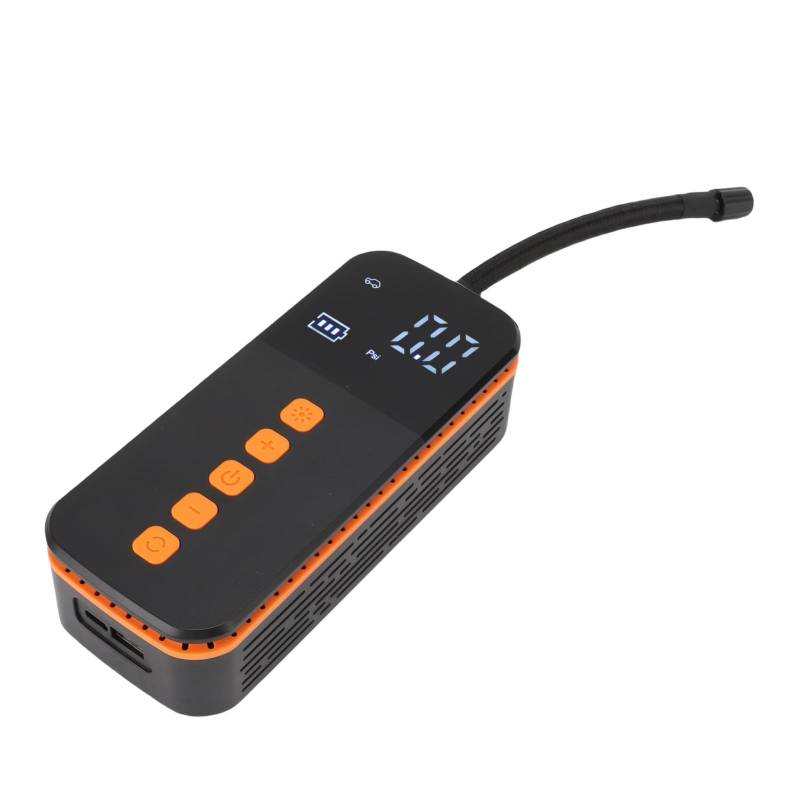 ZJchao Tragbare Elektrische Luftpumpe mit LED Light Leges -Gusszylinderkupfermotor -Reifen -Inflator für Auto Motorradfahrrad von ZJchao