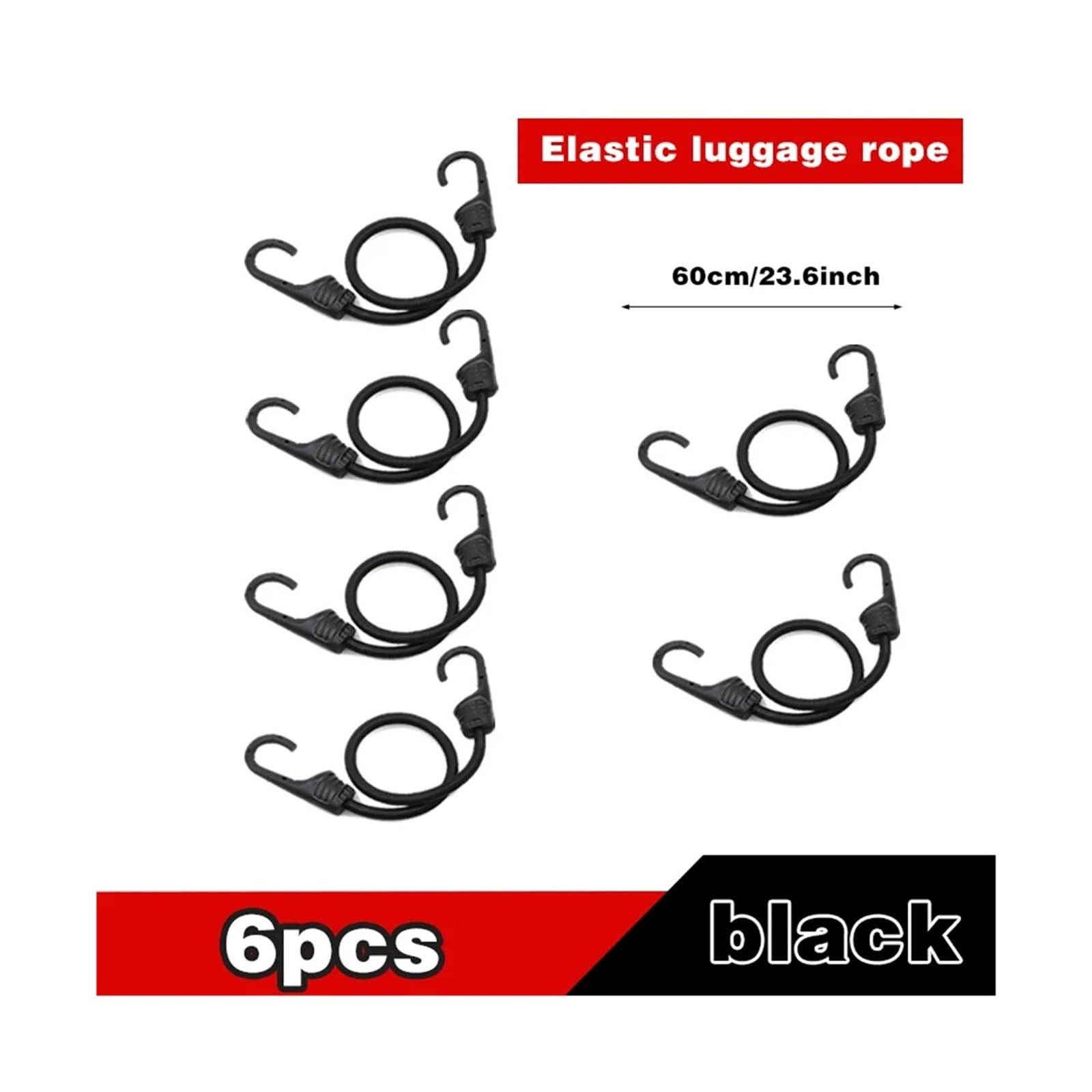 Spanngurt, 2/4/6Pcs Elastizität Haken Seil Elastische päck Seil Motorrad Fracht Strap päck Bündel Elastische Befestigung Buchse Werkzeug Elast für Transport, Fracht, Gepäck, Camping(60cm Black 6pcs) Spanngurt, 2/4/6Pcs Elastizität Haken Seil Elastische päck Seil Motorrad Fracht Strap päck Bündel Elastische Befestigung Buchse Werkzeug Elast für Transport, Fracht, Gepäck, Camping(60cm Black 6pcs) von ZKLGS