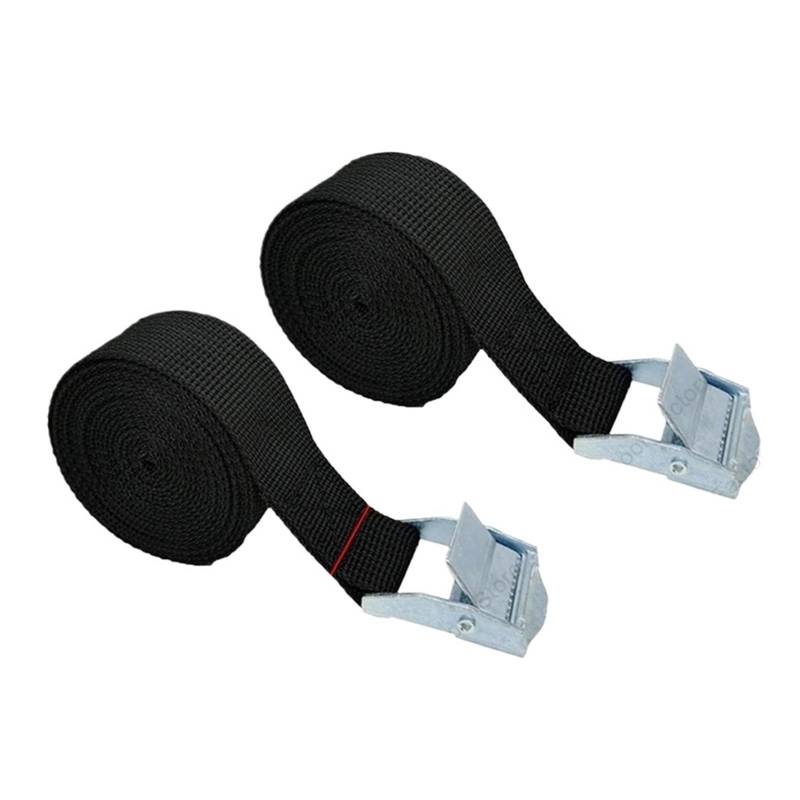 Spanngurt, 2 stücke 5,2 M Auto Spannseil Zurrgurt Starke Ratsche Gürtel Auto päck Tasche Fracht Zurrgurt for LKW Motorrad Fahrrad Boot für Transport, Fracht, Gepäck, Camping von ZKLGS