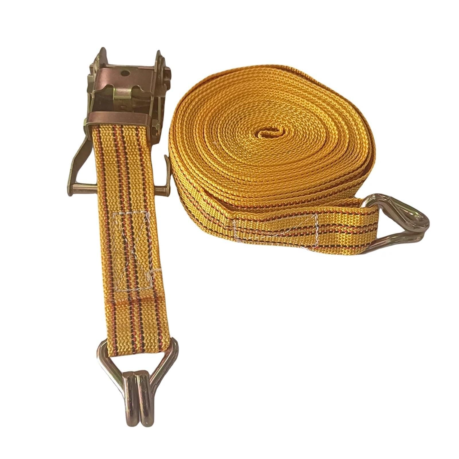 Spanngurt, Zurrgurt Starker Ratschengurt päck Ladungszurrgurt Spanngurt mit Metallschnalle Ladungsgurte LKW-Umreifungsgurt für Transport, Fracht, Gepäck, Camping(3 Meter) von ZKLGS