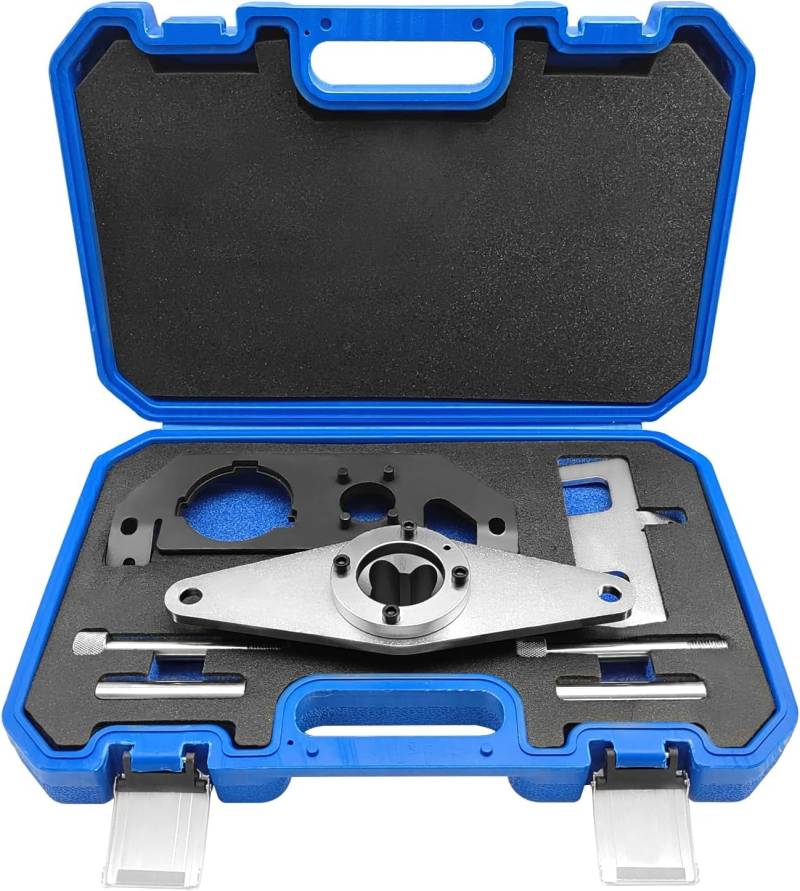 ZKTOOL Nockenwellen-Einstellwerkzeug-Set, Kompatibel mit Land Rover Jaguar Aurora 2.0T 2.0 Dieselmotor, Nockenwellen-Zeitmesswerkzeug, Entspricht OEM JLR-303-1625, JLR-303-1631, JLR-303-1630 von ZKTOOL