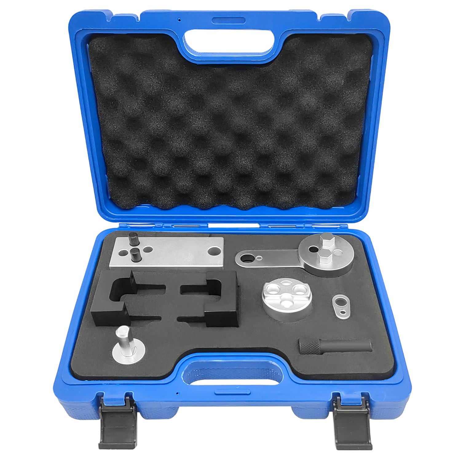 ZKTOOL Motor Nockenwelle Ausrichtung Verriegelung Timing Tool Kit, kompatibel mit Mercedes Benz M654 M656 OM654 W213 1.6L 2.0L Diesel Motor, Kurbelwelle einstellen 654 589 00 21 00 von ZKTOOL