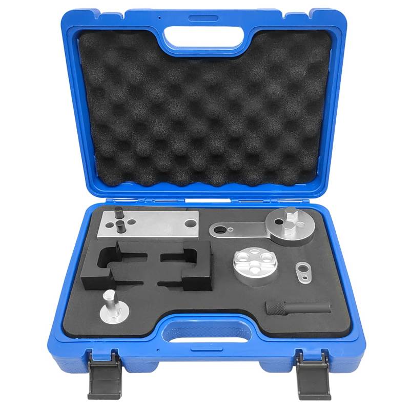 ZKTOOL Motor Nockenwelle Ausrichtung Verriegelung Timing Tool Kit, kompatibel mit Mercedes Benz M654 M656 OM654 W213 1.6L 2.0L Diesel Motor, Kurbelwelle einstellen 654 589 00 21 00 von ZKTOOL
