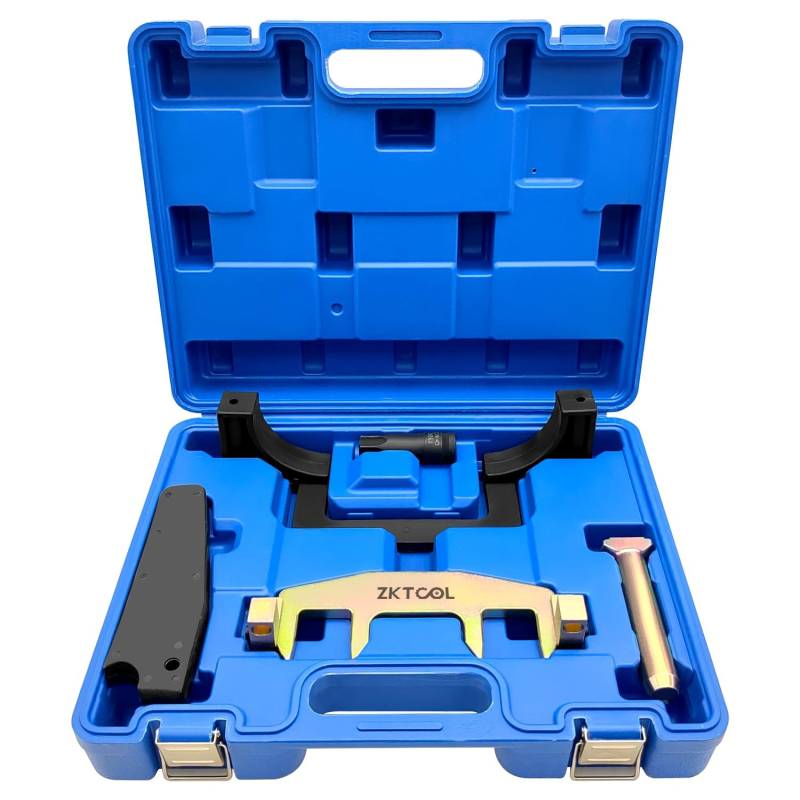 ZKTOOL Motor-Nockenwellen-Verriegelungswerkzeug-Set, Kompatibel mit Benz M271, Motor-Zeitwerkzeug-Kettenwerkzeug-Set, Motor-Nockenwellenverriegelungswerkzeug von ZKTOOL