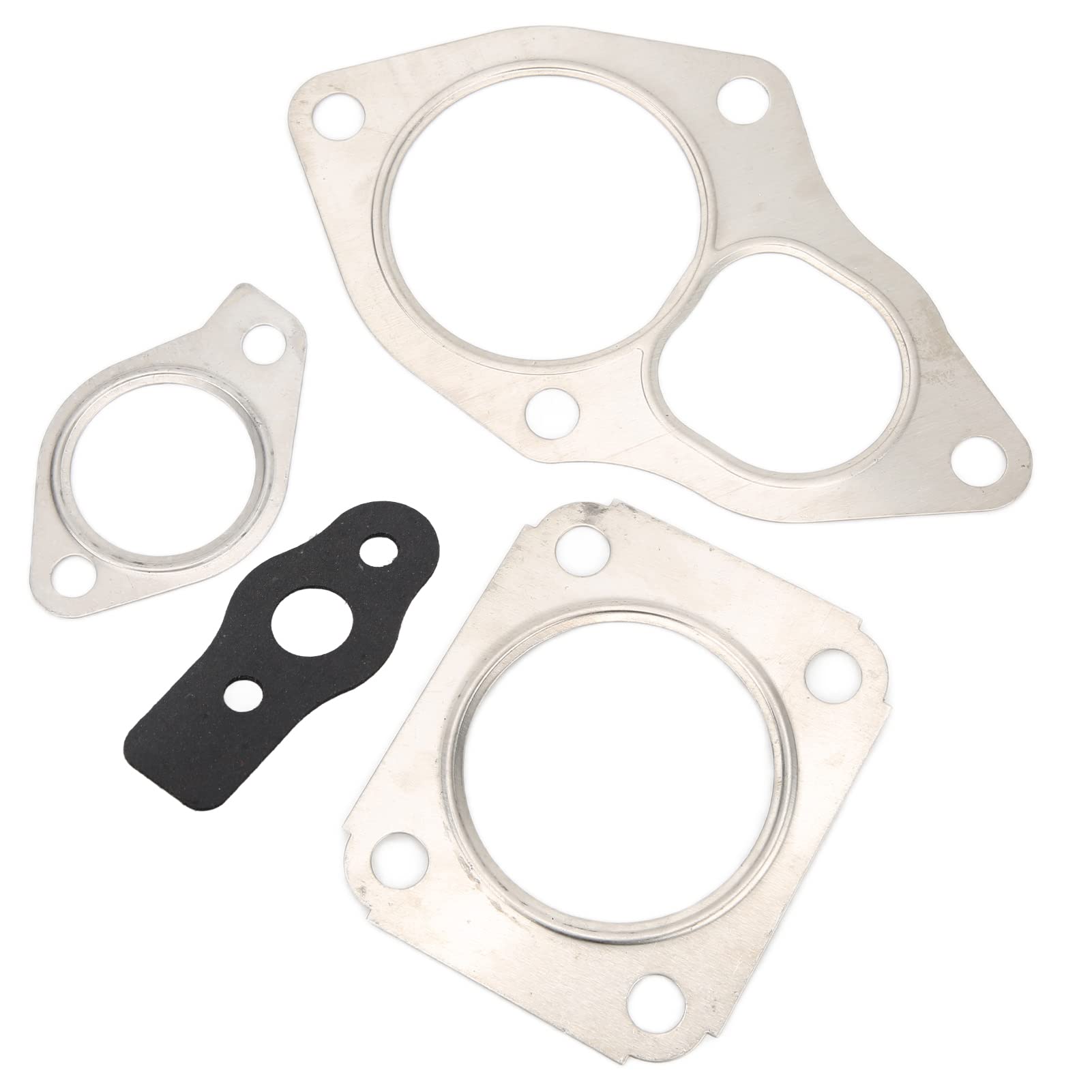 Turbo-Dichtungssatz, 4-teilig, Edelstahl-Turbolader-Montagedichtungssatz, comaptible for Mitsubishi TD04/TD05 Turbo Turbo-Dichtungssatz, 4-teilig, Edelstahl-Turbolader-Montagedichtungssatz, comaptible for Mitsubishi TD04/TD05 Turbo von ZLXHDL