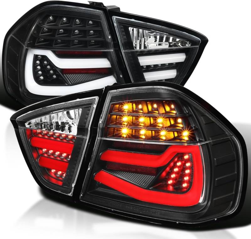 ZLXYBF66 Autorücklichter für BMW 3 Series E90 320i 325 2005-2008, ist Für Staub- und wasserabweisend,A Pair von ZLXYBF66