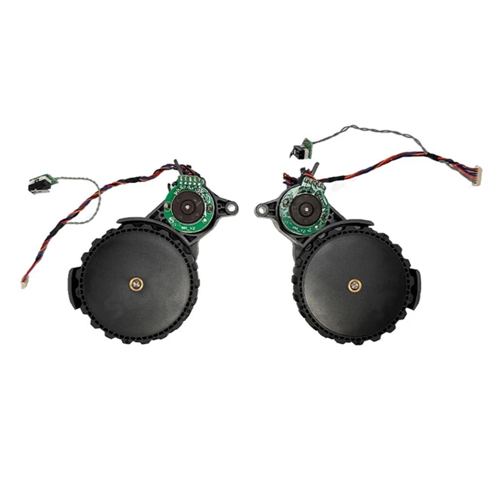 ZLiT Rad für Roborock S5 Max S6 Pure S6 MaxV E4 S4 Max S7 E5 G10 S7 Pro Staubsauger links und rechts Antriebsräder Ersatzteil (1 x linkes rechtes Rad) von ZLiT