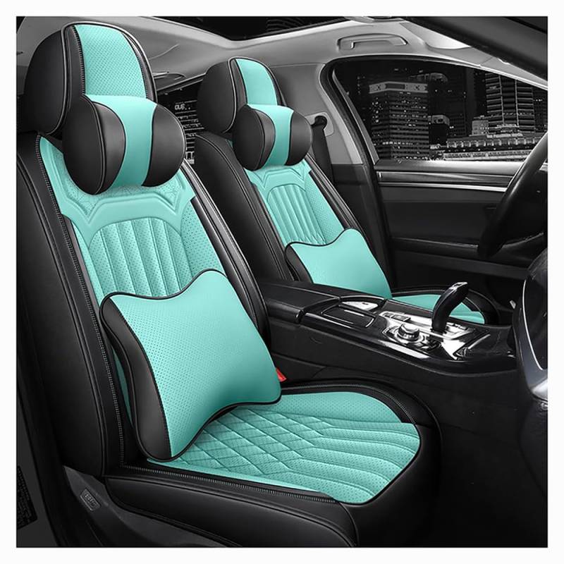 ZMXRF Autositzbezüge für Ford Focus 11 2011 2012 2013 2014 2015 2016 2017 2018, Sitzbezüge,Sitzbezug-Komplettset Schutzsitzbezüge Vordersitze und Rücksitze Autositzbezüge Zubehör,A von ZMXRF