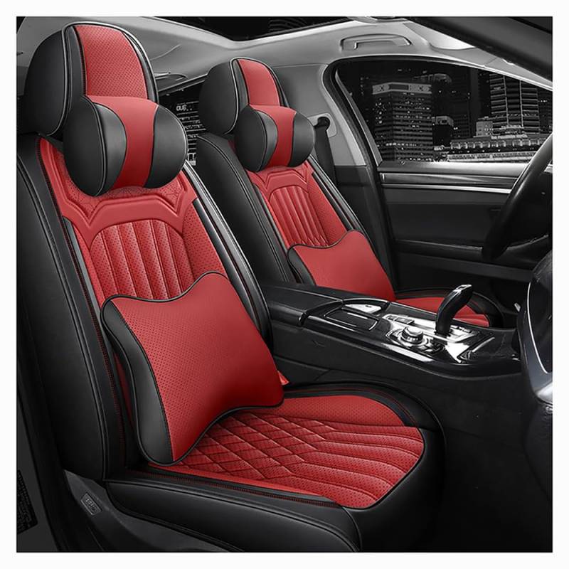 ZMXRF Autositzbezüge für Mitsubishi Lancer/Lancer Evolution/Lancer Sportback 2000-2025, Sitzbezüge,Sitzbezug-Komplettset Schutzsitzbezüge Vordersitze und Rücksitze Autositzbezüge Zubehör,F von ZMXRF