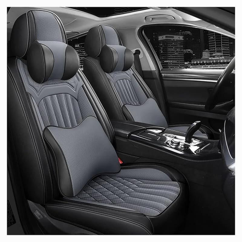 ZMXRF Autositzbezüge für Nissan X-Trail T30 /X-Trail T31 /X-Trail T32 /Versa Note, Sitzbezüge,Sitzbezug-Komplettset Schutzsitzbezüge Vordersitze und Rücksitze Autositzbezüge Zubehör,C von ZMXRF