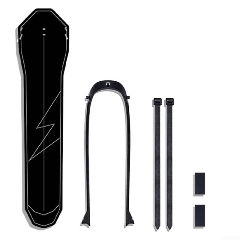 Fahrrad-Schutzblech-Set PP5 Kunststoff Hinterradschutz für Rennräder und Mountainbikes, schnelle Installation, effektive Wasserabwehr (B) von ZMdooreasy