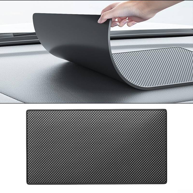 Funktionelle und stilvolle Anti-Rutsch-Matte für das Armaturenbrett aus Silikon von ZMdooreasy