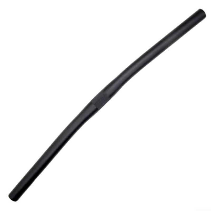 Gerader Fahrradlenker, 25 mm, 4 mm, für Falträder, hergestellt aus Legierung 6061 Material (Seitenwege (schwarz)) von ZMdooreasy