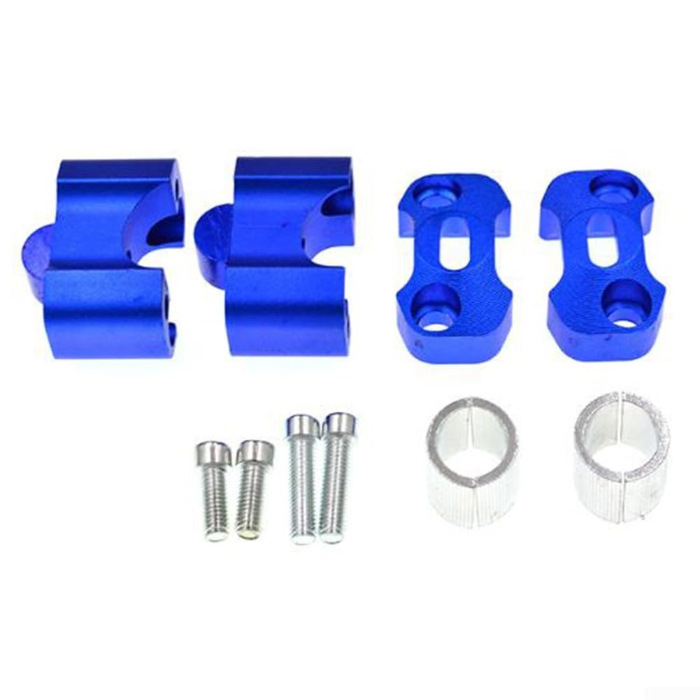 Hochfeste Aluminium-Motorrad-Lenkererhöhung, ideal zur Verringerung der Ermüdung des Fahrens (blau) von ZMdooreasy