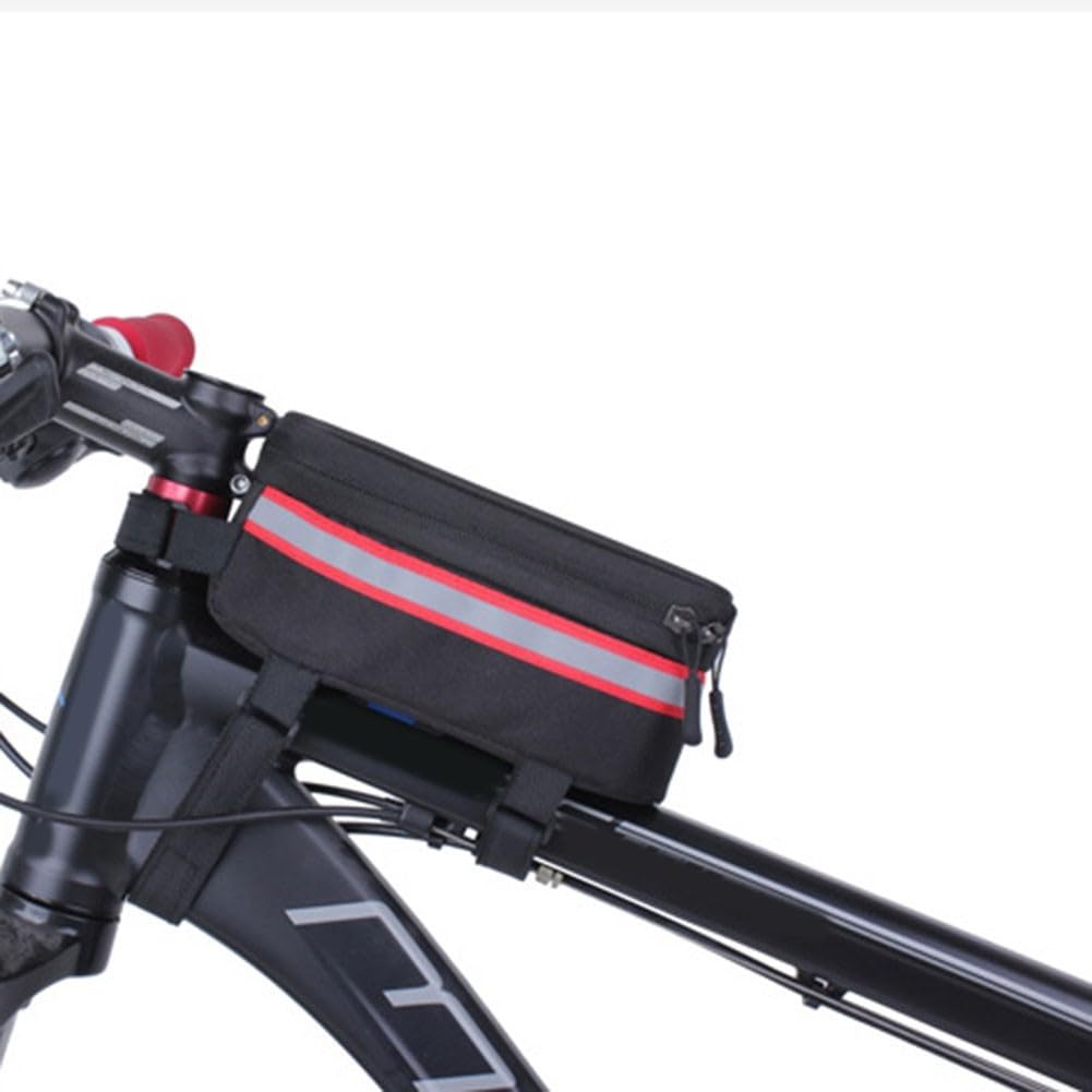 ZMdooreasy Cycling Essentials and Lightweight Touch Screen Bicycle Storage Bag (red) von ZMdooreasy