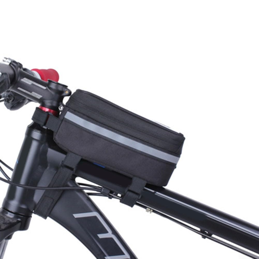 ZMdooreasy Cycling Essentials und leichte Touchscreen-Aufbewahrungstasche (schwarz) von ZMdooreasy