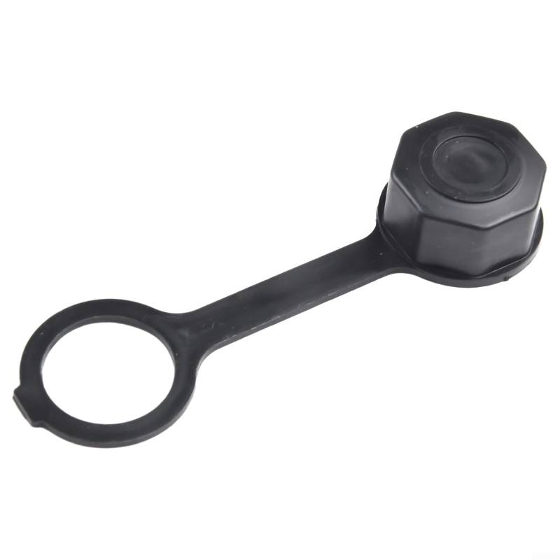 ZMdooreasy Gas-Tank-Auspuffabdeckung, 8-teiliges Set, mit O-Ring-Dichtung und Haltegurt, um Auslaufen zu verhindern von ZMdooreasy