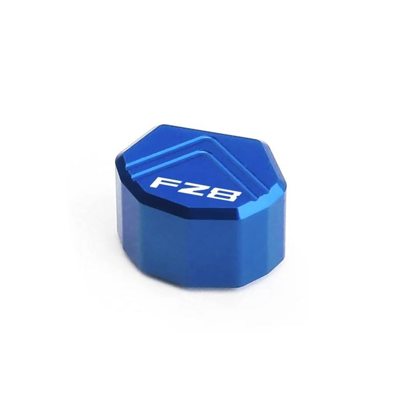 Schalterabdeckung knopfkappe Für YA&MAHA FZ1 FZ6 FZ8 Motorrad Schalter Taste Blinker Schlüssel Kappe(Blau,for FZ8 Logo) von ZNCOJL