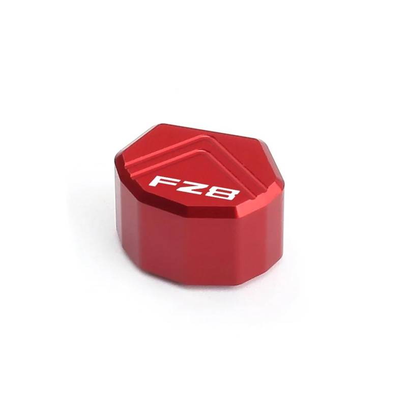 Schalterabdeckung knopfkappe Für YA&MAHA FZ1 FZ6 FZ8 Motorrad Schalter Taste Blinker Schlüssel Kappe(rot,for FZ8 Logo) von ZNCOJL