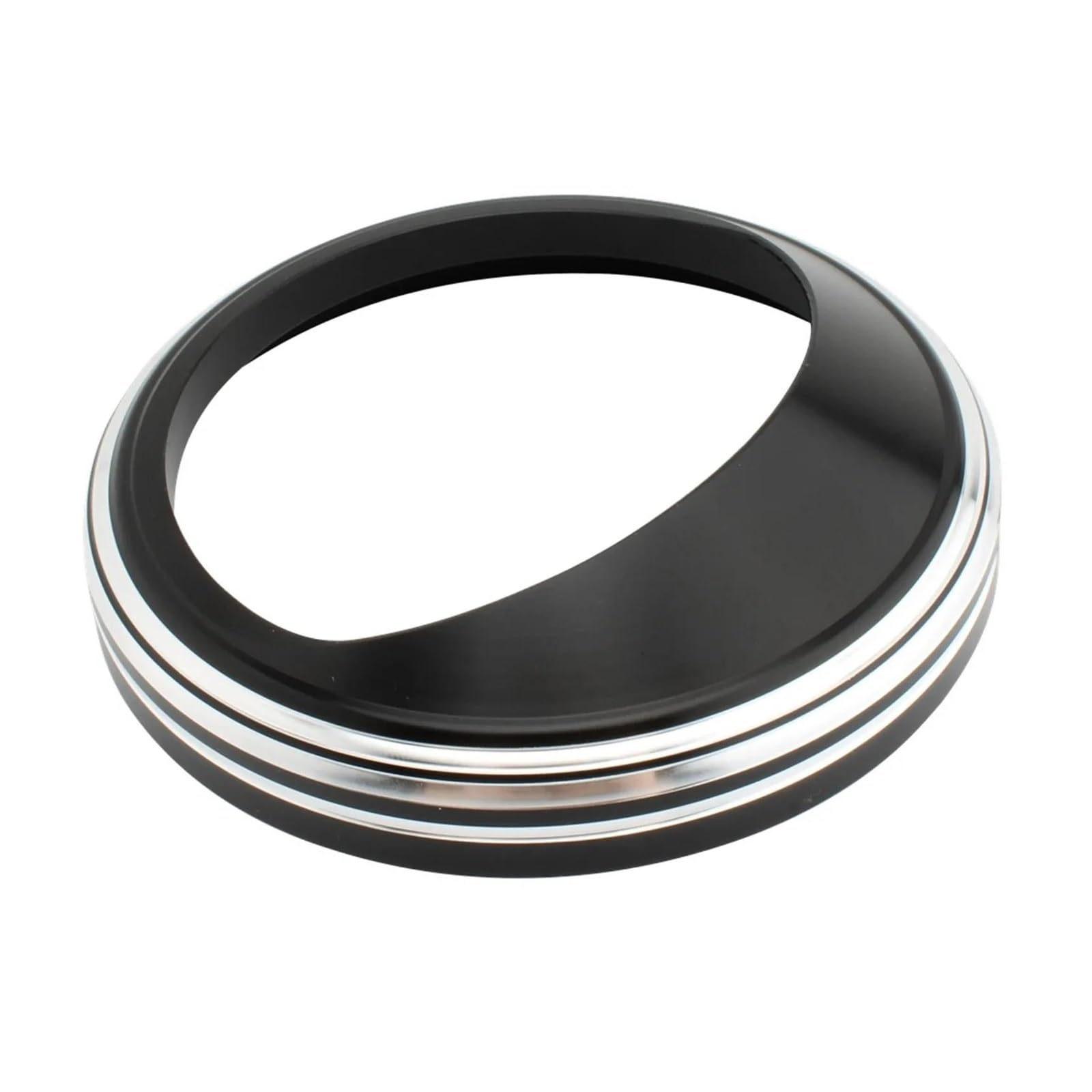 ZNCOJL Armaturenbrett Sonnenblende Tacho Sonnenblende Für Har&Ley Für Davidson Für Deuce Für FXSTD 2000-2006 Motorrad Instrument Bildschirm Sonnenschirm Schutz(Black Silver) von ZNCOJL