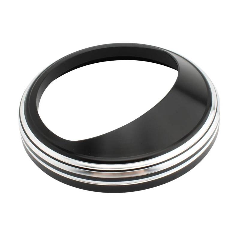 ZNCOJL Armaturenbrett Sonnenblende Tacho Sonnenblende Für Har&Ley Für Davidson Für Deuce Für FXSTD 2000-2006 Motorrad Instrument Bildschirm Sonnenschirm Schutz(Black Silver) von ZNCOJL