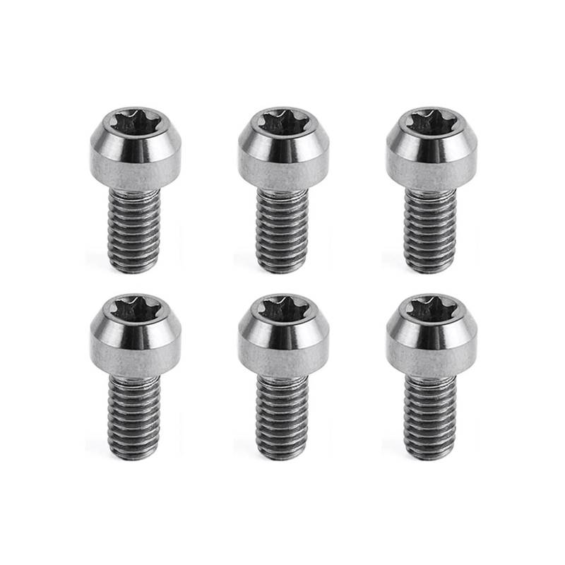 ZNCOJL Bremsscheiben Schrauben Für 125-530 SX SXF XC XC-F EXC EXC-F XCW XCF-W 6 Tage TPI 2001-2020 Motorrad-Bremsscheibenschraube Für Vordere Bremse(Silber) von ZNCOJL