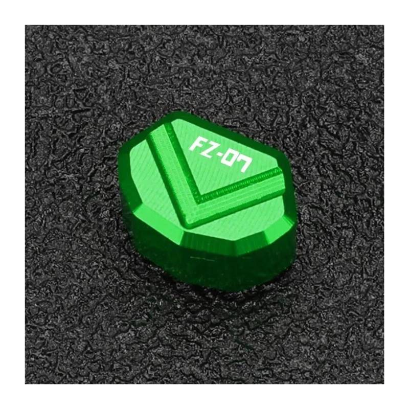 ZNCOJL Schalterabdeckung knopfkappe Für YA&MAHA FZ07 FZ-07 FZ 07 2014-2023 Motorrad Schalter Taste Blinker KeyCap(Grün) von ZNCOJL