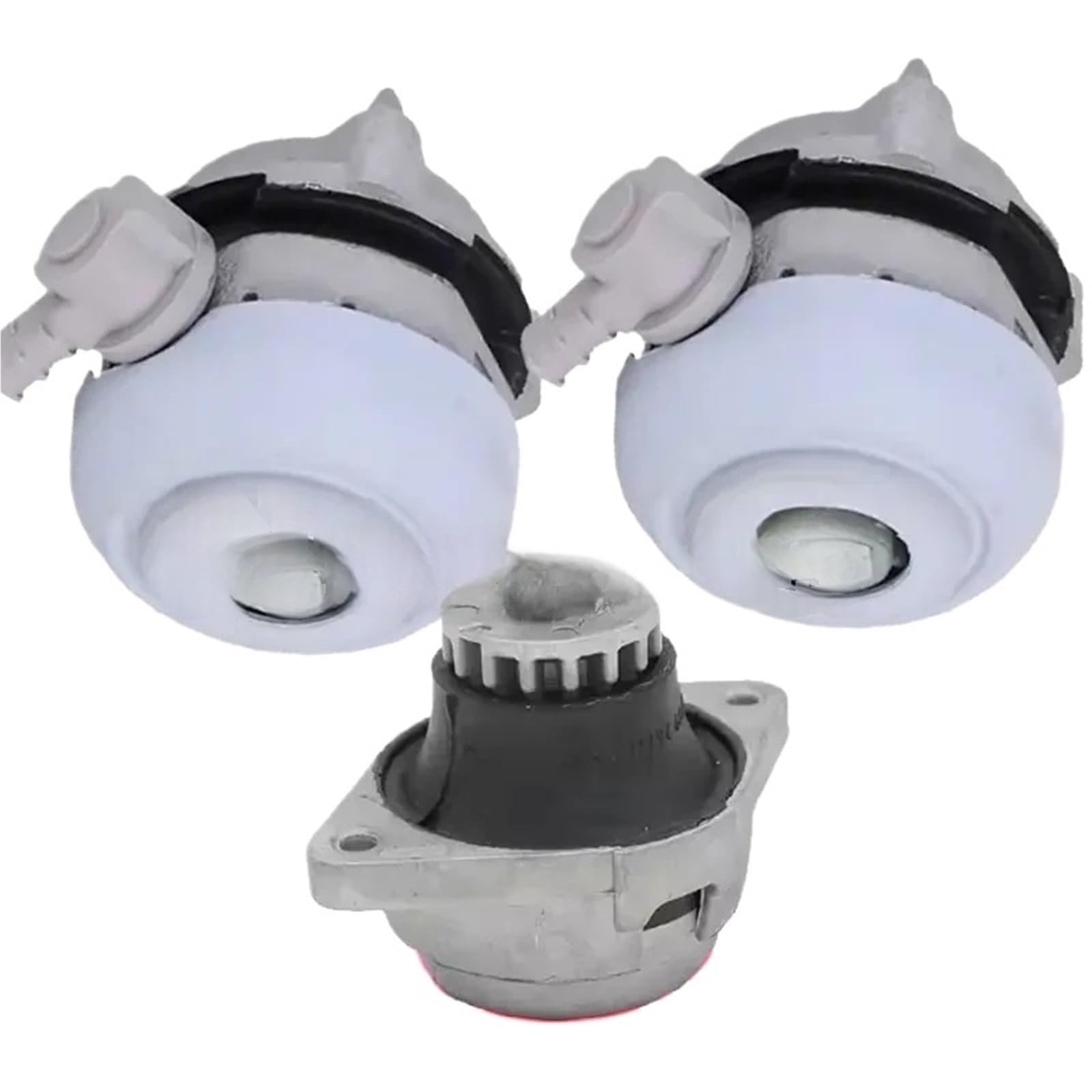 Sensor Hydro Motor Unterstützung Motor Mount Kit Kompatibel Für Audi S8 A8 D3 3,7 4,2 5,2 6,0 V8 W12 03-10 4E0199381FL 4E0199381FS 4E0199267S(3pcs) von ZOCJNALC