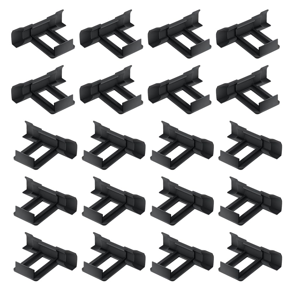 ZOESURE 20 Stück Solarpanel Wasserablauf Clips, Entwässerung Clips für Solarpanel, PV Modul Reinigung, Schlammentfernung und Wasserablauf Solarpanel Clips mit Schlammentfernungsclip ZOESURE 20 Stück Solarpanel Wasserablauf Clips, Entwässerung Clips für Solarpanel, PV Modul Reinigung, Schlammentfernung und Wasserablauf Solarpanel Clips mit Schlammentfernungsclip von ZOESURE
