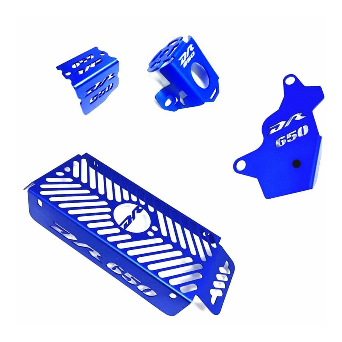 Kühler Schutz Für DR 650 650S 650SE 1996-2021 Motorrad Zubehör Kühlergrill Brems Reservoir Sattel Schutz Ständer Pad von ZOUWZIOU