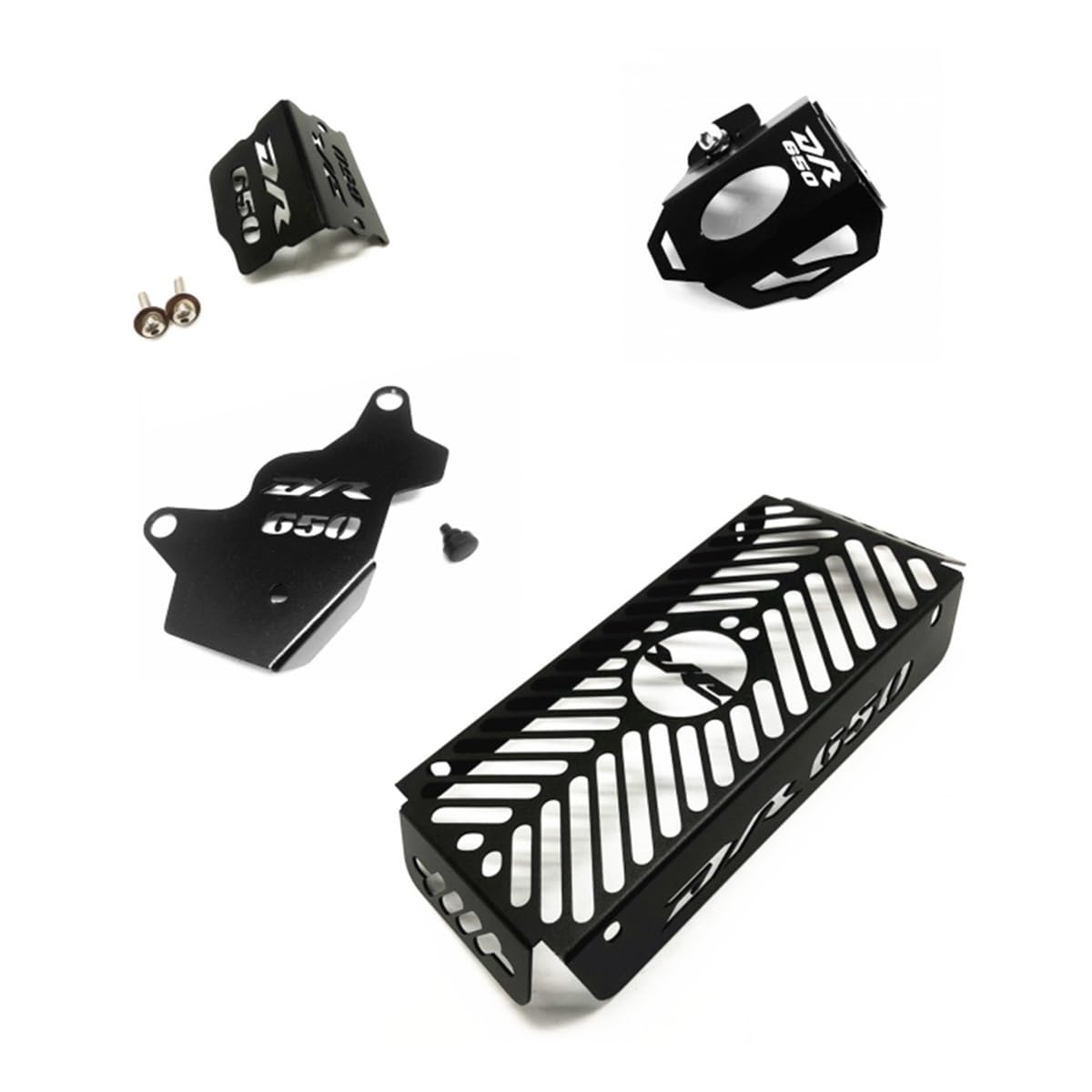 Kühler Schutz Für DR 650 650S 650SE 1996-2021 Motorrad Zubehör Kühlergrill Brems Reservoir Sattel Schutz Ständer Pad von ZOUWZIOU