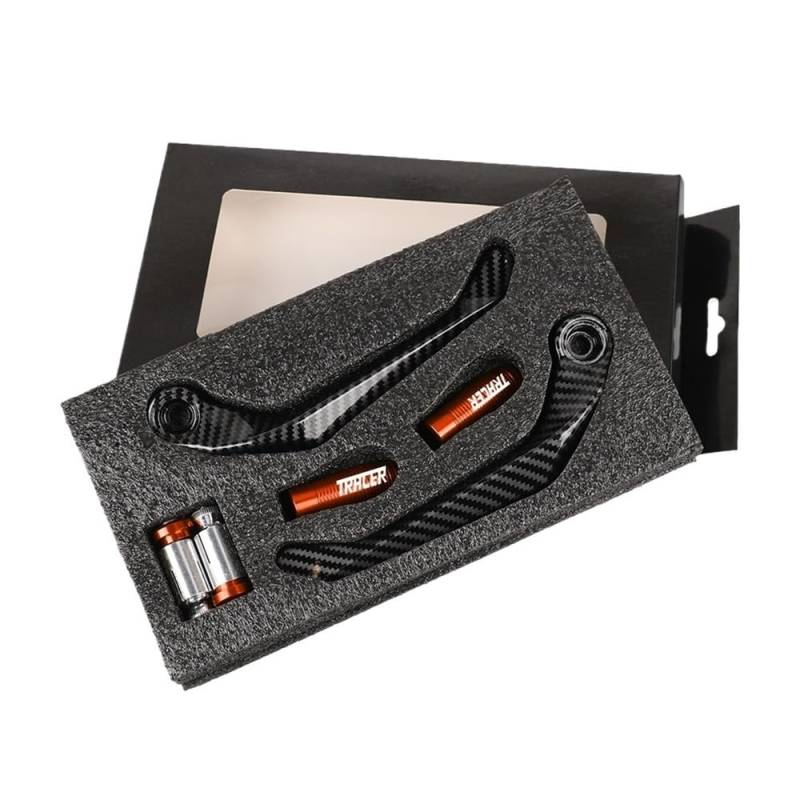Motorrad bremshebel Hebelschutz Für Tracer 900/9/7 GT 2023 2022 2020-Für Tracer 700 Motorrad Teile CNC Lenker Griffe Schutz Bremse Kupplung Hebel Protector von ZOUWZIOU