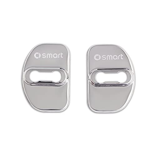BRALEM 2 StüCk Auto TüRschloss Abdeckung Für Smart 453 451 450 Fortwo Forfour, Schutzriegelkappe Aufkleber Korrosionsschutz Kfz-Innenraumschutz ZubehöR,Mirror silver-450 fortwo BRALEM 2 StüCk Auto TüRschloss Abdeckung Für Smart 453 451 450 Fortwo Forfour, Schutzriegelkappe Aufkleber Korrosionsschutz Kfz-Innenraumschutz ZubehöR,Mirror silver-450 fortwo von ZOUXO