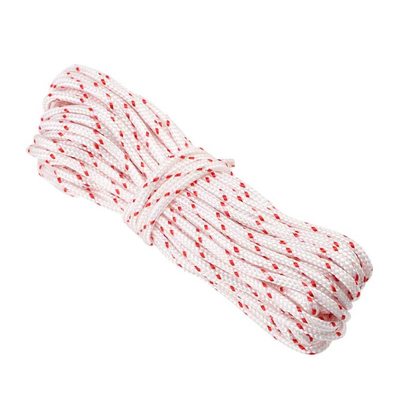 ZPSHYD Rückstoß Starterseil, Durchmesser 5.0mm,10Meter Starter-Seilzug für Rasenmäher, Kettensägen, Trimmer, Kantenschneider, Freischneider, Motorteile von ZPSHYD