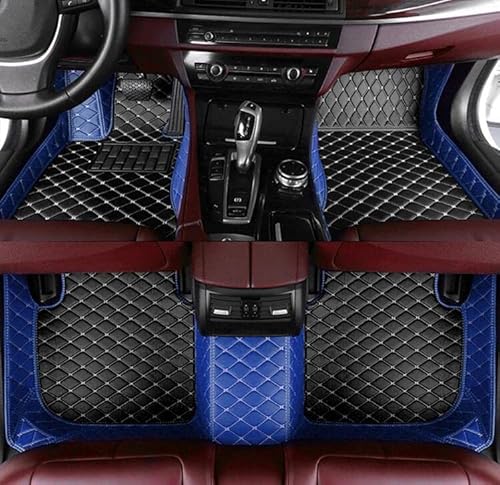 ZPXJSM Maßgeschneiderte Auto-Fußmatten, passend für 95% Limousine, SUV, Sportwagen, vollständige Abdeckung, Allwetter-Fußmatten (Bildfarbe 14) von ZPXJSM